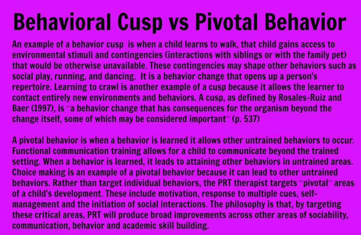Behavioral Cusp vs Pivotal Response bcba Pinterest Aba - behavior analysis samples Behavioral Cusp vs Pivotal Response bcba Pinterest Aba - behavior analysis samples