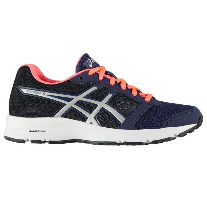 doblado Servicio palanca Asics Patriot 9 Running Shoes Ladies - Dk Blue/Silver | Running shoes runners, Lacing shoes for running, Running shoes doblado Servicio palanca Asics Patriot 9 Running Shoes Ladies - Dk Blue/Silver | Running shoes runners, Lacing shoes for running, Running shoes