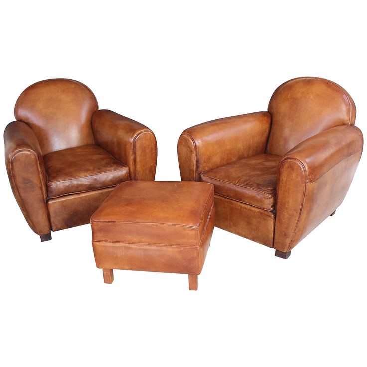 Pin On Leather Chairs Ottomans Pin On Leather Chairs Ottomans, Club Chair With Ottoman Leather