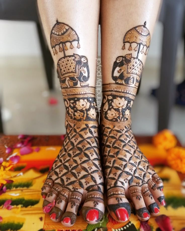 Bridal leg mehndi design Leg mehndi, Mehndi designs feet