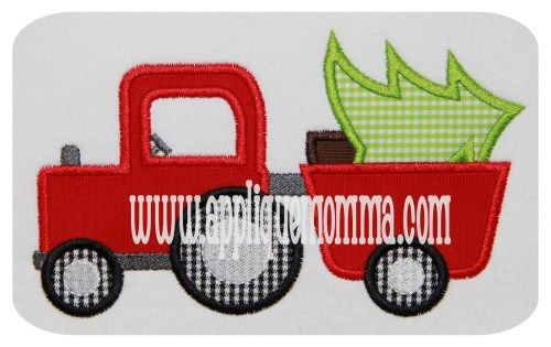 Embroidery Design Tractor Zig Zag Embroidery Design Tractor Zig Zag