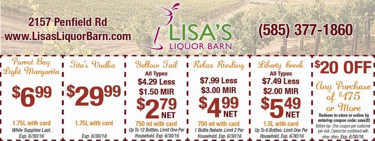 Liquor barn coupons