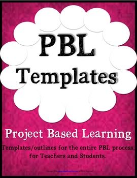 project based learning planning template