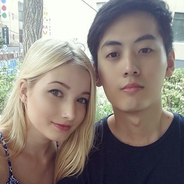 Asian guy white female