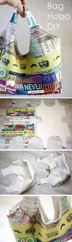 Hobo bag sew tutorial ~ How to sew for beginners. Sewing ideas. Step by step ill… Hobo bag sew tutorial ~ How to sew for beginners. Sewing ideas. Step by step ill…