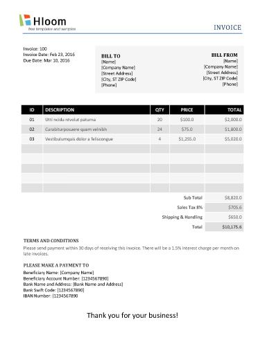 152 best Invoice Templates images on Pinterest Invoice template - invoice bill 152 best Invoice Templates images on Pinterest Invoice template - invoice bill