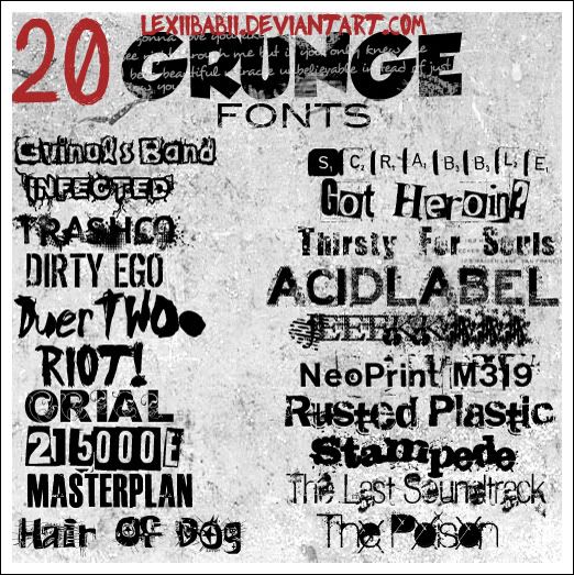 20 grunge fonts typography pinterest grunge fonts 20 grunge fonts typography pinterest grunge fonts