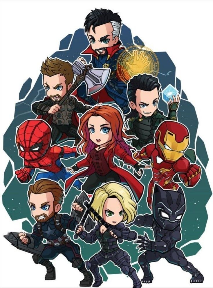 6000 Wallpaper Avengers Chibi Paling Keren 6000 Wallpaper Avengers Chibi Paling Keren
