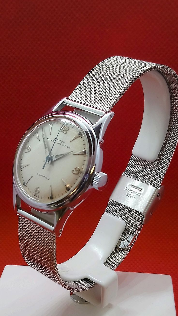 Vintage Croton Aquamatic Stainless Dive Watch Nivada Etsy Mens