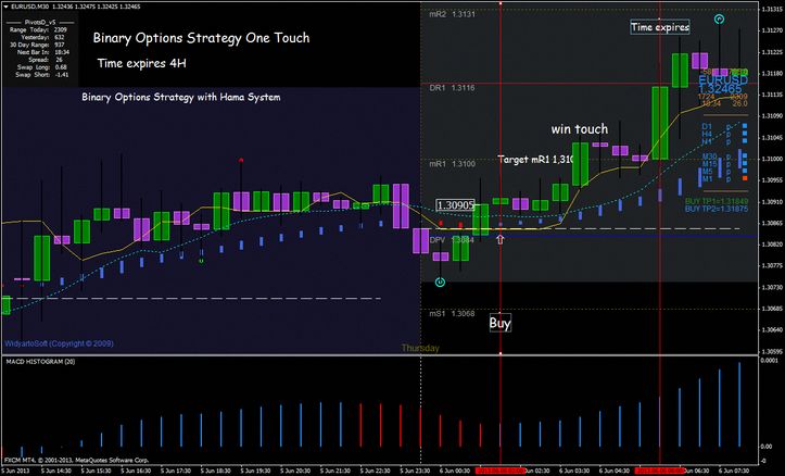 Binary options login