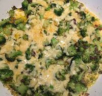 Brokkoli-Käse-Pfanne, Low-Carb