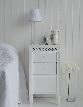 The White Cottage Bedside Tables Range Of Sizes And Styles For Your The White Cottage Bedside Tables Range Of Sizes And Styles For Your Country Bedroom Westport Cabinet With 3 Dra