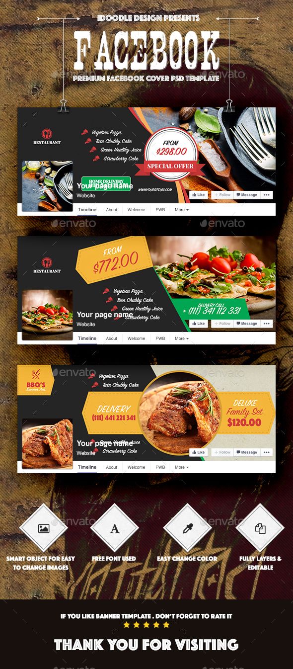 Pin by Bashooka Web & Graphic Design on Facebook Timeline Cover Template | Pinterest | Facebook cover template, Facebook cover design and Facebook