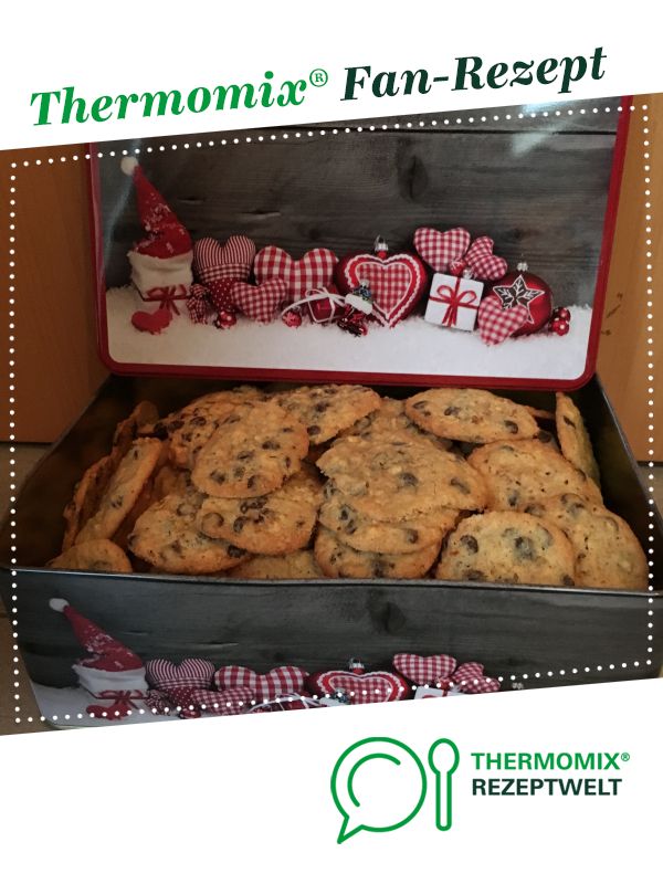 Amerikanische Cookies | Recipe | Easy cookie recipes quick, Fudge ...