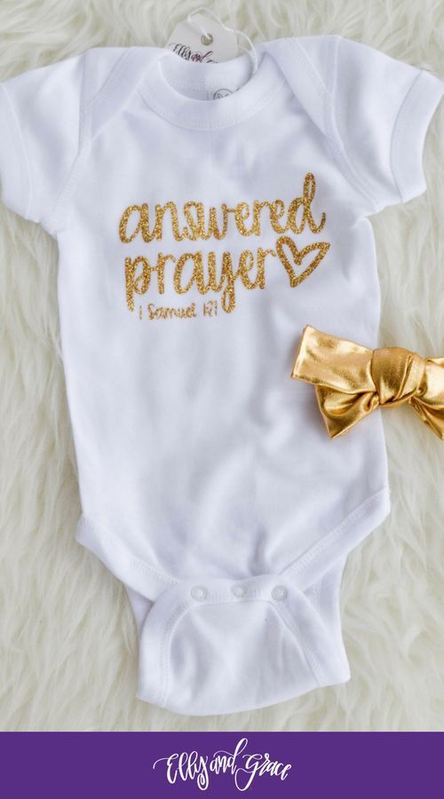 Christian infant and baby clothing. The softest bodysuits and onesies around!