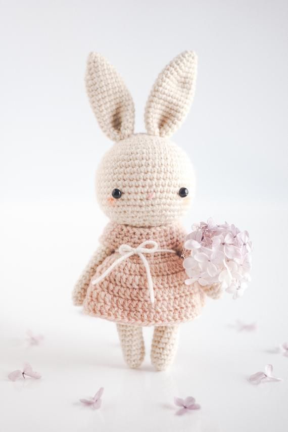 easter Amigurumi Bunny crochet bunny download Bunny Crochet Pattern Crochet Stuffed Animal doll PDF Pattern