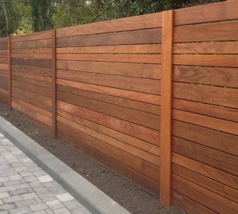 Horizontal Wood Fence Horizontal Wood Fence