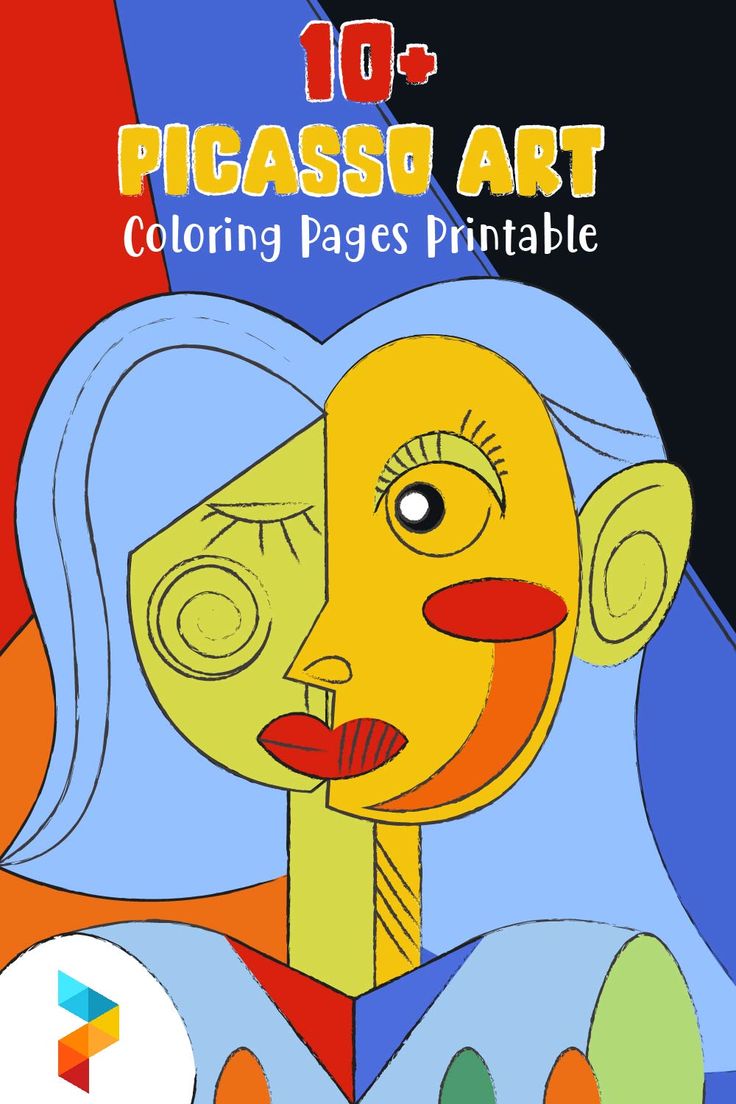 Picasso Art Coloring Pages in 2025 | Picasso, Picasso art, Pop art