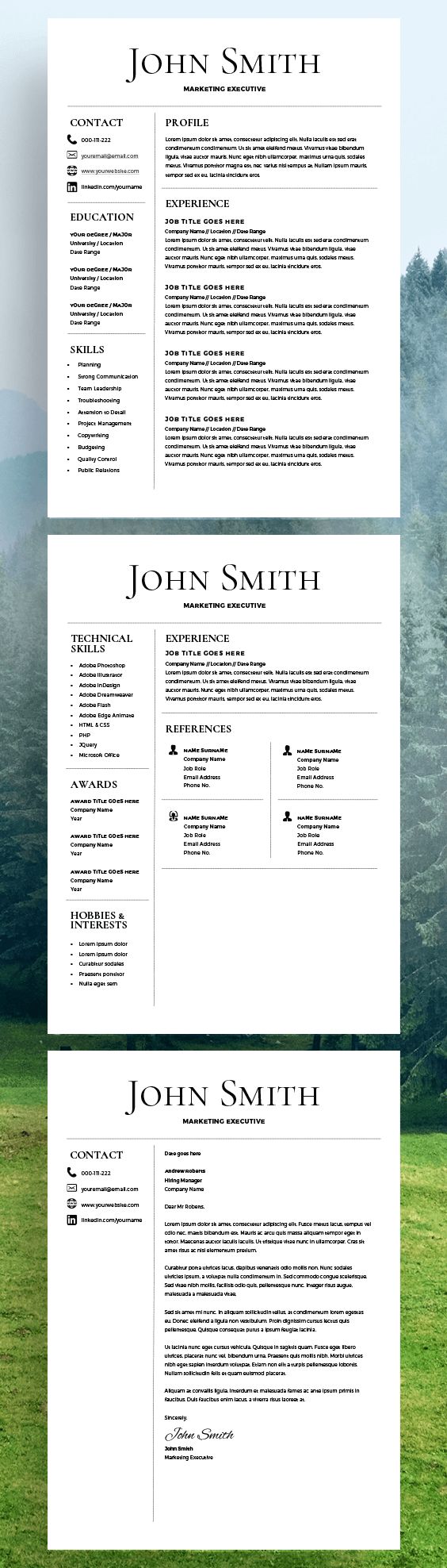 best word resume templates