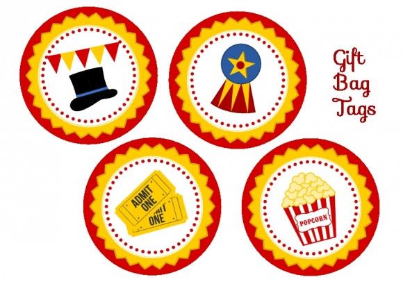 FREE Circus Birthday Party Printables from Printabelle Party FREE Circus Birthday Party Printables from Printabelle Party