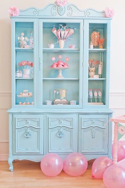 Colour Can Totally Change The Look Of A Traditional Possibly Colour Can Totally Change The Look Of A Traditional Possibly Outdated Or Boring Piece Lilsugar Pastel In 2019 Bright Painted Furniture Blue