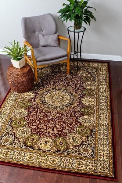Red Green Persian Rugs Isfahan Oriental Large Area Red Green Persian Rugs Isfahan Oriental Large Area Traditional Pinterest And