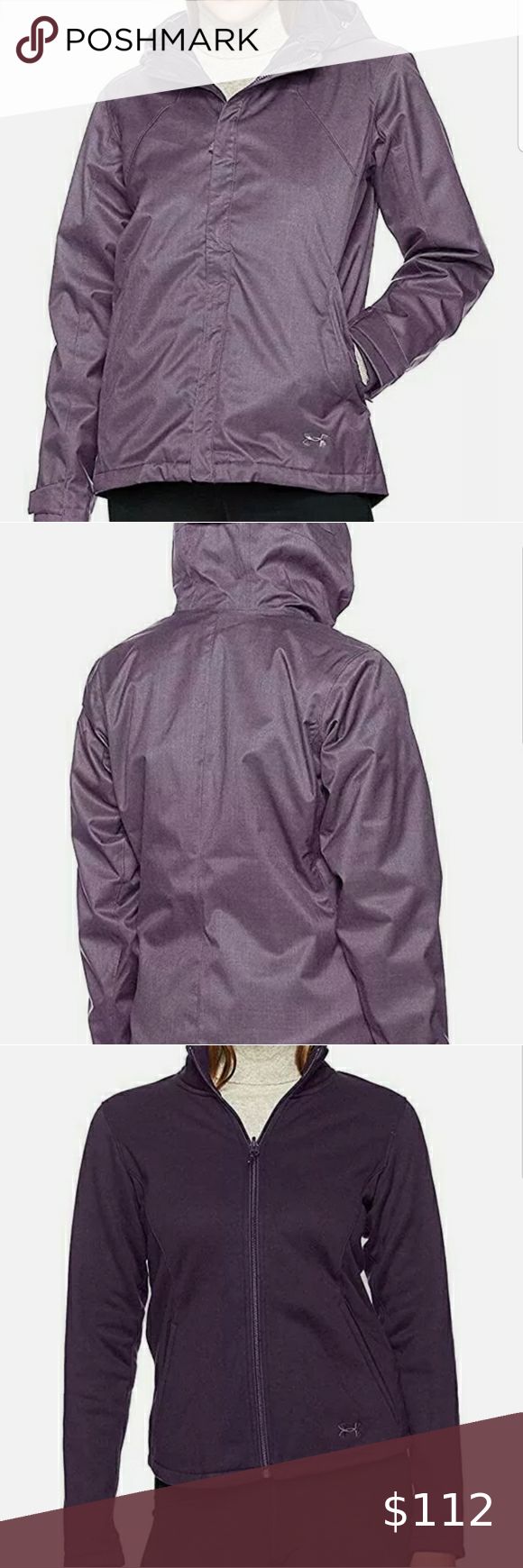 Under Armour ColdGear Sienna 3 In 1 1296868 033 Jackets for