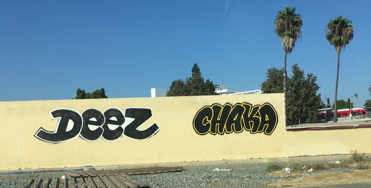 Chaka Deez Graffiti Throwing Up Novelty Sign Chaka Deez Graffiti Throwing Up Novelty Sign