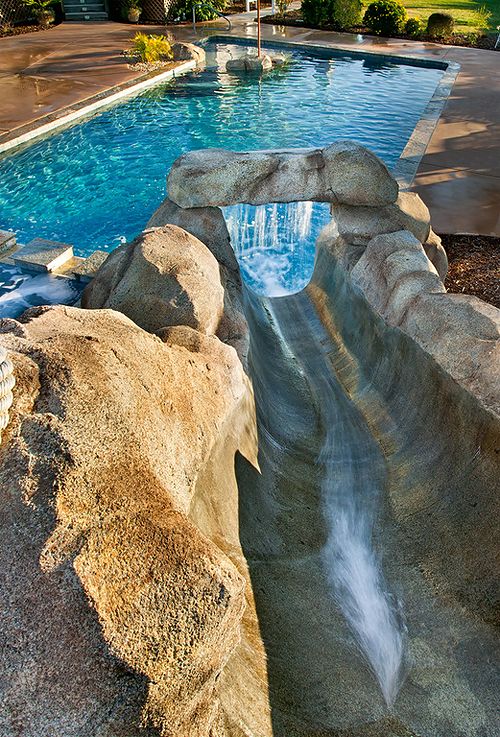 cool pools with waterslides 69 best pools and water slides images on pinterest water parks - Cool Pools With Slides cool pools with waterslides 69 best pools and water slides images on pinterest water parks - Cool Pools With Slides