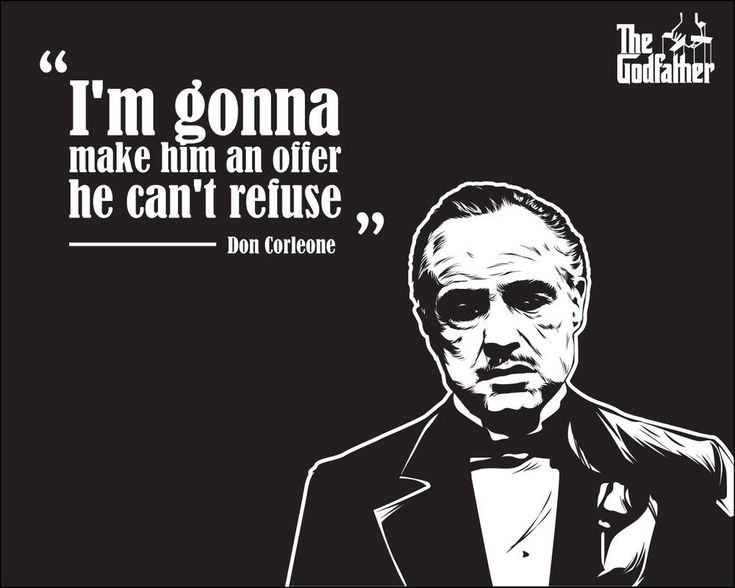 i'm gonna make him an offer he can't refuse 映画 - isaac avery
