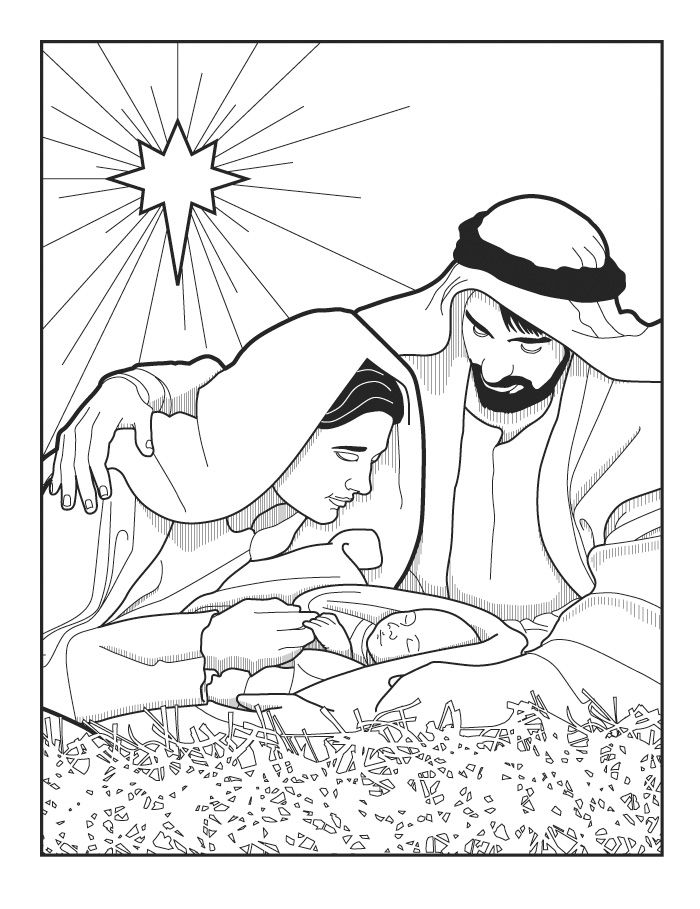 154 best Christian Christmas Coloring Pages images on Pinterest - fresh coloring pages for the birth of jesus 154 best Christian Christmas Coloring Pages images on Pinterest - fresh coloring pages for the birth of jesus