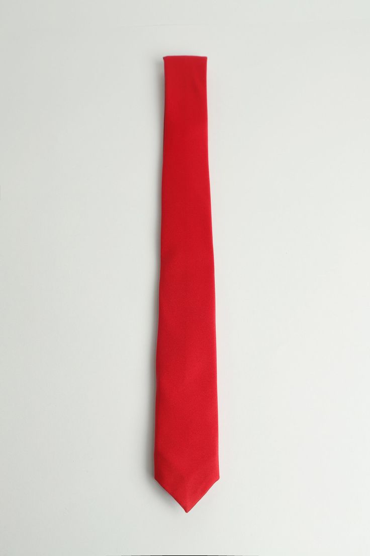 Corbata Slim Lisa Rojo Corbata Slim Lisa Rojo