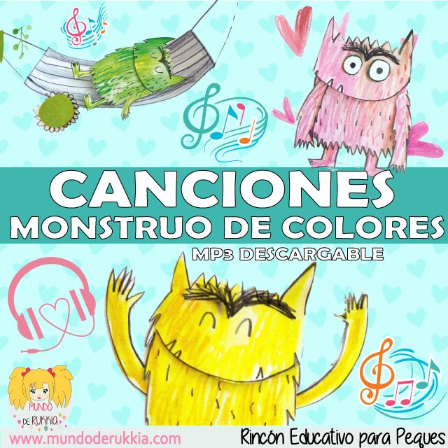Mejores 282 imágenes de EMOCIONES Monstruo de los colores