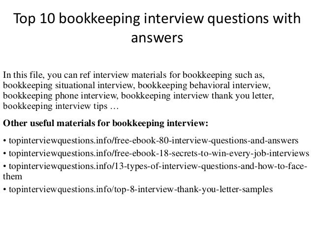 behavioural type interview questions