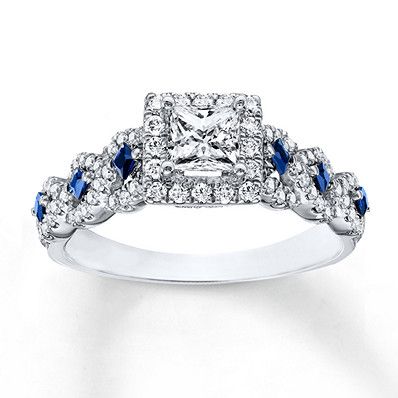 Jared - Vera Wang LOVE 1 Carat tw Diamonds 14K White Gold Ring