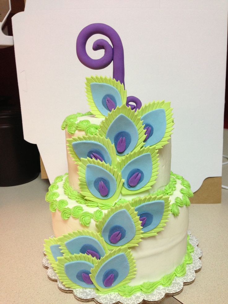 Peacock Birthday Cake Photos Peacock Birthday Cake Photos