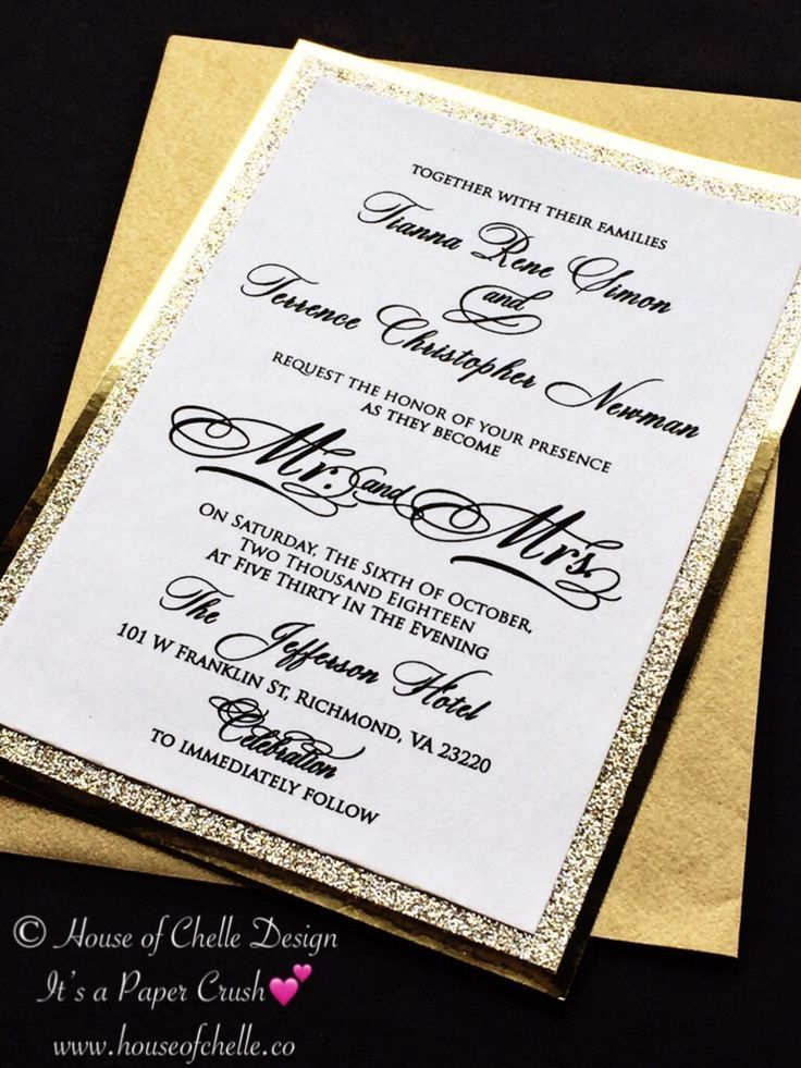 gold glitter wedding invitations gold wedding invitations