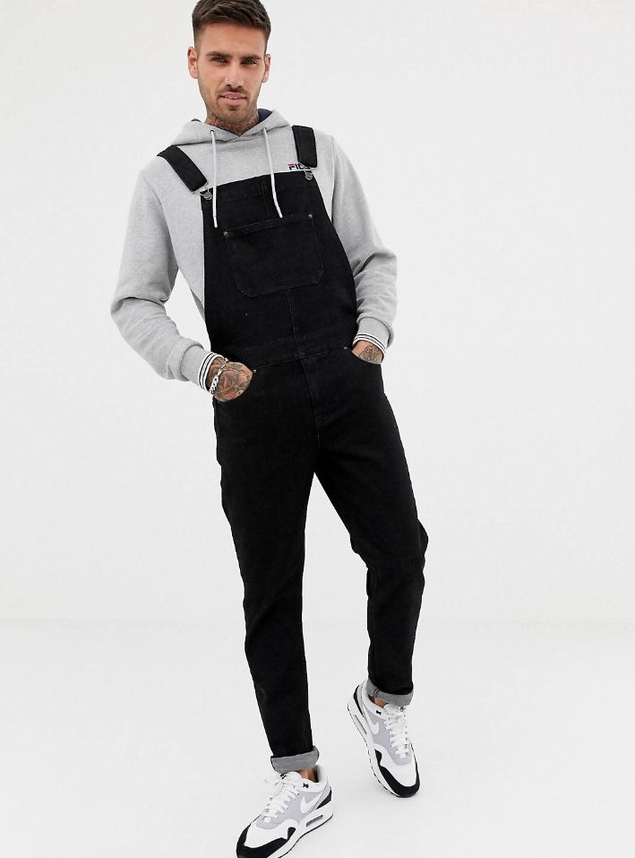 Color Puro C Estilo Casual Overoles De Verano Para Hombre Color Puro C Estilo Casual Overoles De Verano Para Hombre