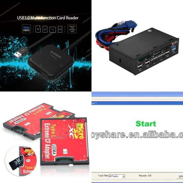 Yoc Multifuntion 5 25 Media Dashboard Card Reader Usb 2 0 Usb 3 0 Pin E Sata Sata Front Panel Card Reader Memory Cards Usb