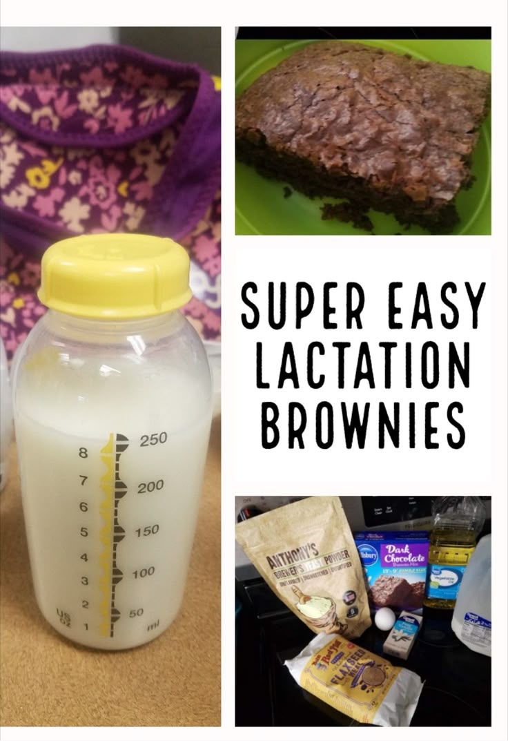 Super Easy Lactation Brownies Lactation recipes Super Easy Lactation Brownies Lactation recipes