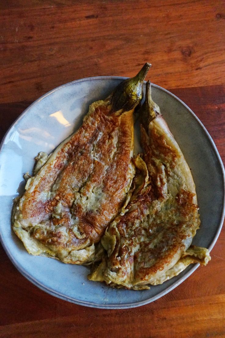 Filipino Eggplant Omelette Recipe
