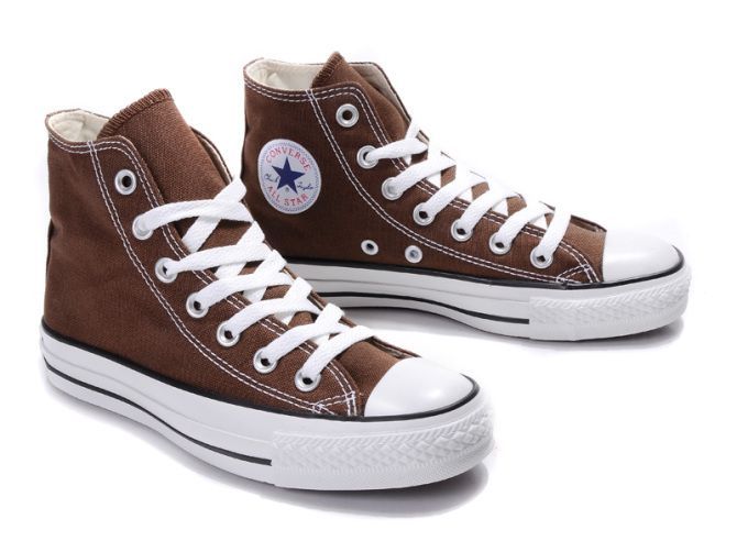 brown converse all star womens