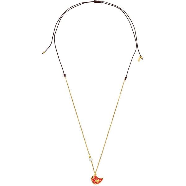 Red Bird Pendant on Cord Red Bird Pendant on Cord