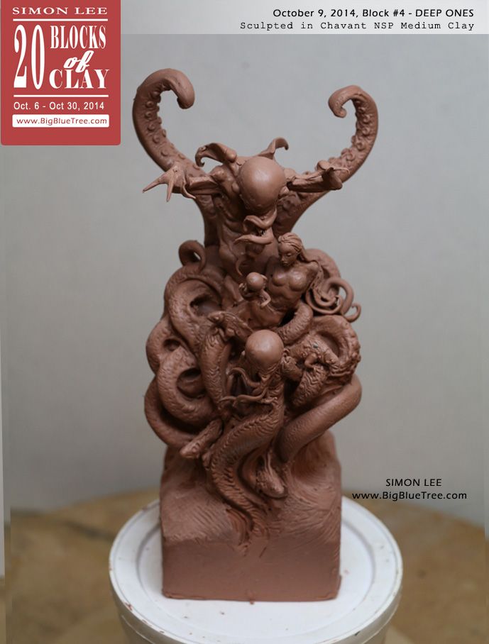 Simon Lee Spiderzero Sculptor Pacific Rim Kaiju Creature Designer ...