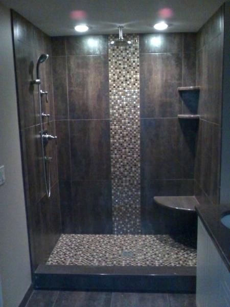 Image Result For Dark Gray Tile Shower Bath Redo Image Result For Dark Gray Tile Shower