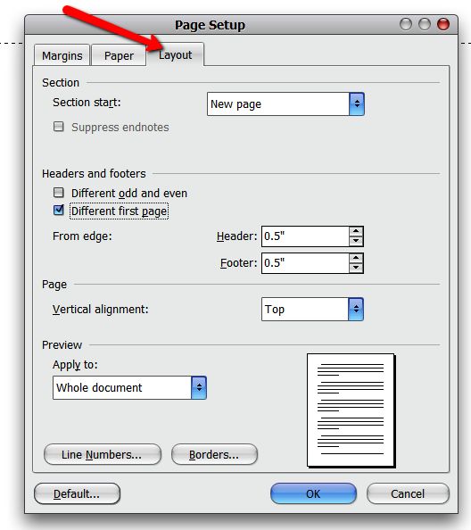 headers in apa 6th edition