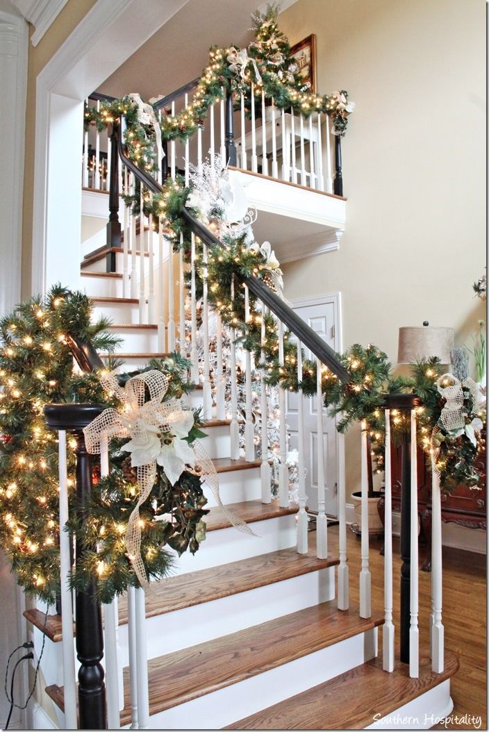 25 unique christmas stair garland ideas on pinterest 25 unique christmas stair garland ideas on pinterest