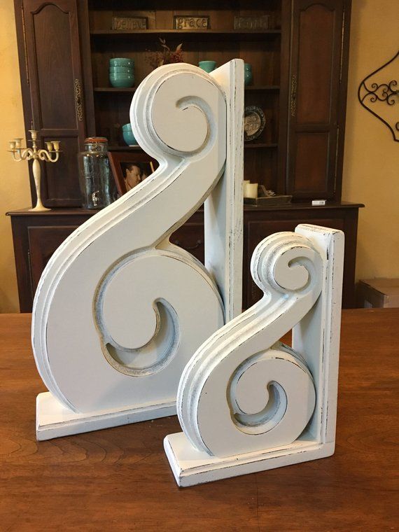LARGE RUSTIC OLD WORLD CORBELS BRACKETS sold individually