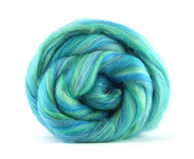 1 oz Tussah Silk roving spinning fiber luxury blending fiber