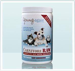 young again cat food young again carnivoreraw with calcium add to raw meat make young again cat food young again carnivoreraw with calcium add to raw meat make